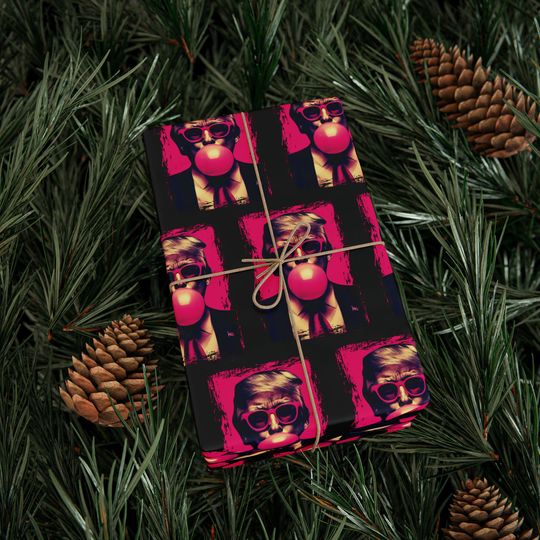 Trump Valentine Wrapping Paper