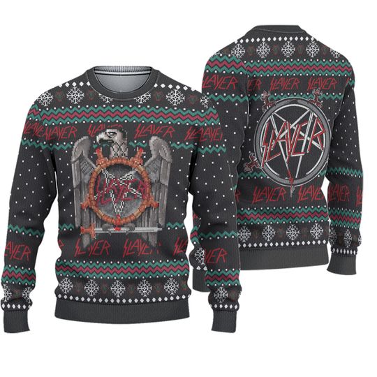 Slayer Band Ugly Christmas Sweater