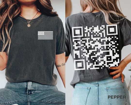 Comfort Colors Trump Dance Qr Code shirt, Trump Dancing, Republican Gift, Funny Trump Shirt, Republican T-Shirt, Trump Lover Gift