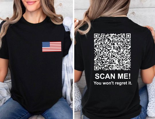 Trump YMCA QR Code Dance Tshirt, Viral Trump Dance Ymca Qr Code T-shirt,Trump Dance Trump Supporters Gift Shirt,Republican Trump MAGA Shirt