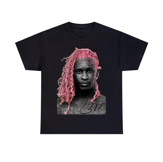 YOUNG THUG T-Shirt | Rare Rap Tee Concert Merch | Free Thug Slime Season | Rare Hip Hop Graphic Print | Travis Tyler The Creator SZA
