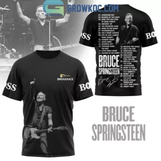 Bruce Springsteen Lonesome Day Blinded By The Light T-Shirt 3D