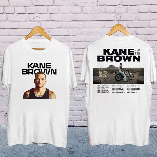 Kane Brown Graphic Shirt, 2025 Kane Brown The High Road Tour Shirt, Kane Brown Fan Gifts, Kane Brown Merch, Kane Brown Country Music Shirt