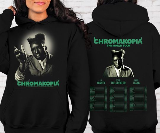 Tyler The Creator Chromakopia Vintage Double Sided Hoodie | Trendy Shirt | Gift For Fan
