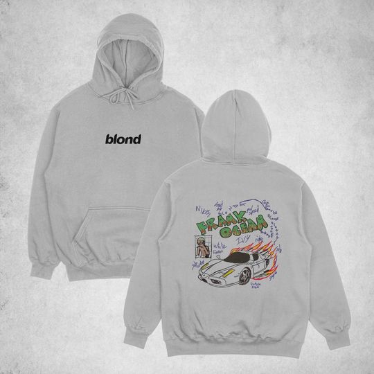 Frank Ocean Blond Double Sided Hoodie | Trendy Shirt | Gift For Fan