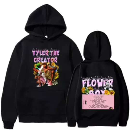 Tyler The Creator Flower Boy Album Hoodie For Fans Double-Sided Full Size