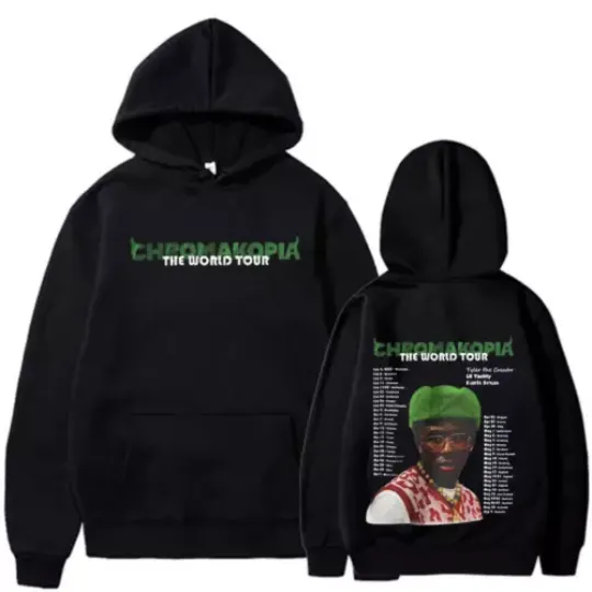 Tyler The Creator Chromakopia World Tour Hoodie For Fans Double-Sided
