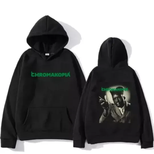 Vintage Tyler the Creator Chromakopia Album double sided hoodie