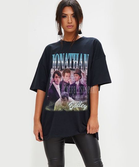 JONATHAN BAILEY Vintage Shirt, Jonathan Bailey Homage Tshirt, Jonathan Bailey Fan Tees, JJonathan Bailey