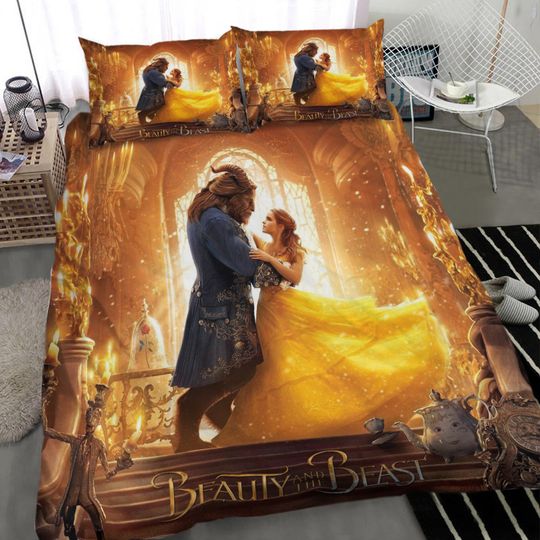 Beauty And The Beast Bedding Set