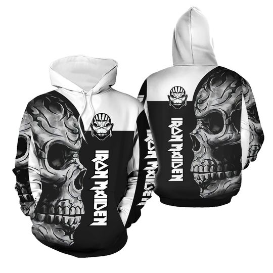 Iron Maiden Band Men/Women 3D Printed Lightweight Hoodie