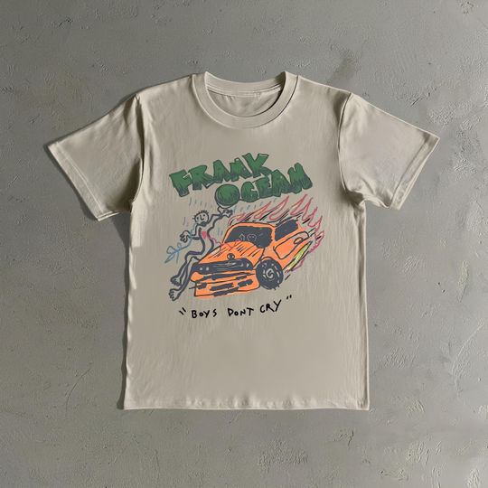 Frank Ocean T-Shirt - Boys Dont Cry Shirt - Blond Album Shirt - Frank Ocean Merch - Rapper Tee - Frank Ocean Gift