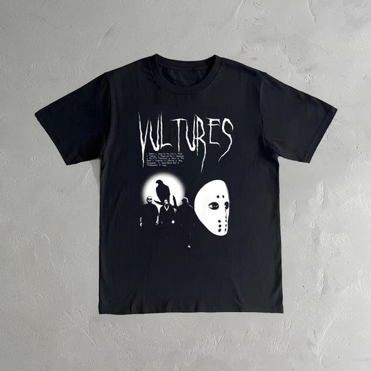 Kanye West Vultures Shirt - Kanye West T-Shirt - Vultures Album Shirt - Kanye West Merch - Rapper Tee - Tour Merch - Kanye Gift