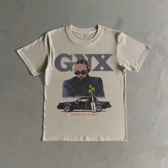 Kendrick Lamar Shirt - GNX Album T-Shirt - Kendrick Lamar GNX Merch - Rapper Tee - Tour Merch - Concert Merch - Kendrick Lamar Gift