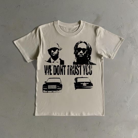 Metro Boomin X Future Shirt - We Dont Trust You Album Shirt - Metro Boomin Merch - Rapper Tee - Album Cover Poster - Future Merch