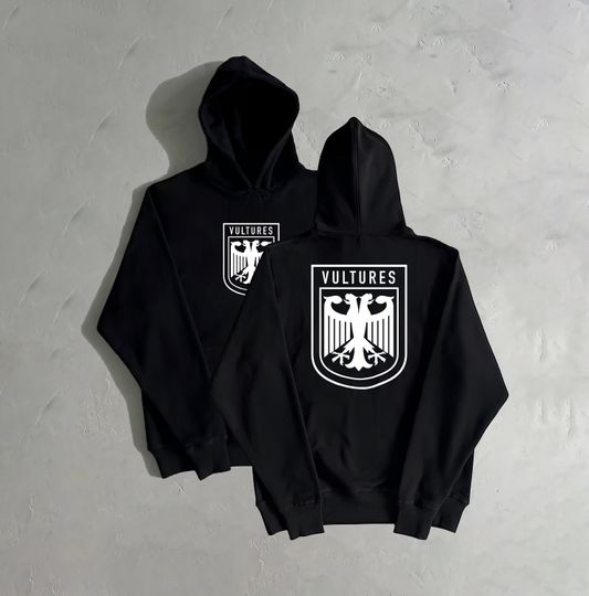 Kanye West Hoodie - Vultures Hoodie - Kanye West Merch - Kanye West Vultures Sweatshirt - Kanye West Merch - Vultures Album Merch