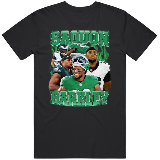 Saquon Barkley Philadelphia Football Fan Graphic T Shirt
