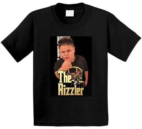 The Rizzler Godfather Parody Funny Tiktok Meme Joke Gift Youth T Shirt