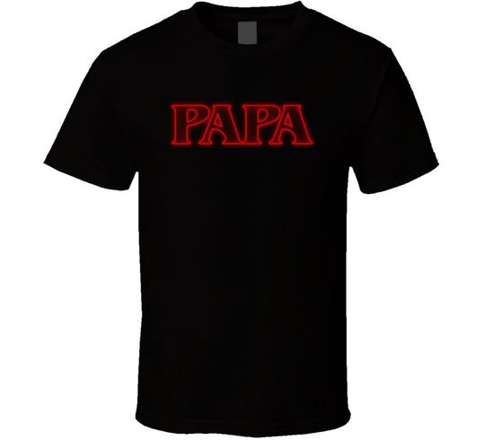 Fathers Day Gift Papa Eleven Hawskin Stranger Things Inspired Fan T Shirt