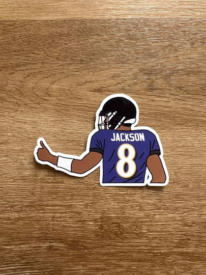 Baltimore Ravens - Lamar Jackson Sticker