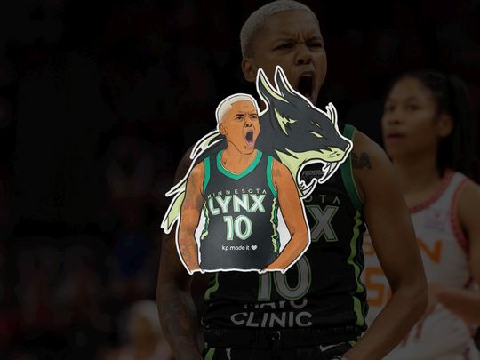 Courtney Williams x Minnesota Lynx Sticker