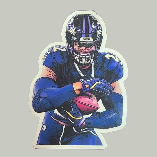 Derrick Henry Sticker, Baltimore Ravens