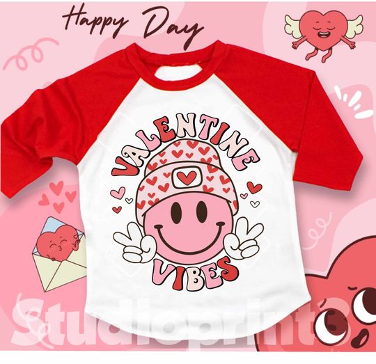 Valentine Vibes Baseball Tee, Shirt for Girlfriend, Cute Valentine shirt, XOXO shirt, Couple Shirt