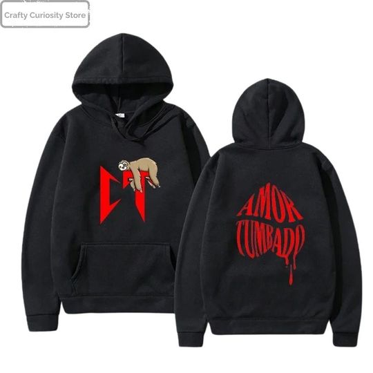 Amor Tumbado Hoodie - Music Inspired Hoodie - Hip Hop Hoodie - Streetwear Hoodie