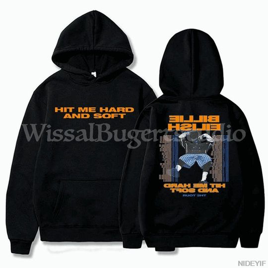 Billie Eilish Hit Me Hoodie - 2025 Album Tour