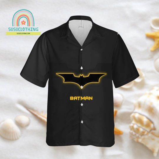 Discover Batman Hawaiian Shirt, Hawaiian Shirt, Beach Summer Hawaiian Shirt