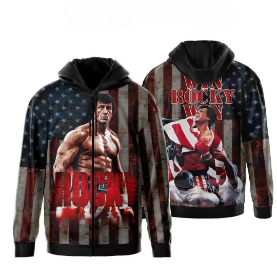 Rocky Win Rocky Win 2024 Sylvester Stallone Hoodie