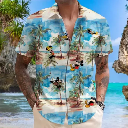 Disney Mickey Summer Hawaiian Shirt