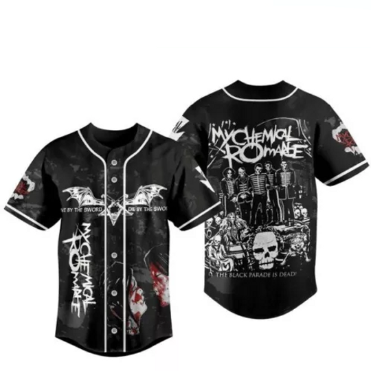 My Chemical Romance The Black Parade Baseball Jersey