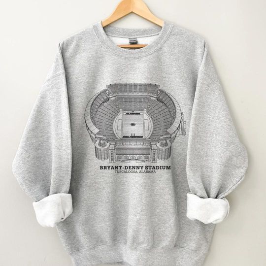 Vintage AL Football Stadium Sweatshirt Crewneck, AL Shirt, Retro AL Sweatshirt, University Football Fan Gift Sweatshirt