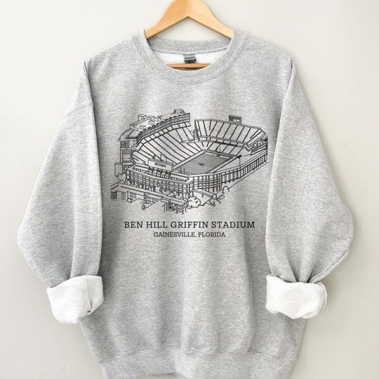 Vintage 90s Florida Football Sweatshirt, Retro Florida Sweatshirt, Alligator Sweater, Ben Hill Griffin, University Football Fan Gift