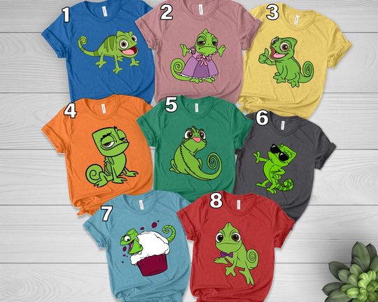 Pascal Tangled Shirt, Custom Pascal character Disney Vacation matching Shirt,Disney Group Shirt,Rapunzel Pascal matching family Shirt