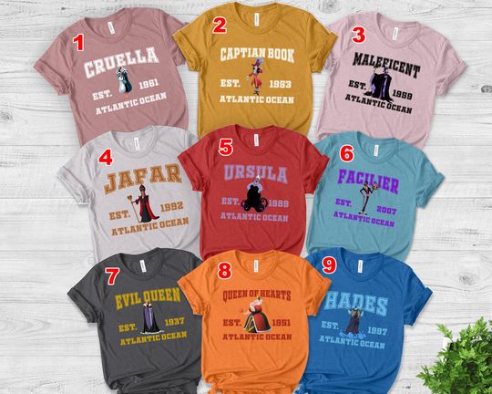 Discover Disney Villians Shirt, Good To Be Bad Shirt, Disney Villians Group Matching Shirt, Disney World Family Shirt, Disney Group Shirt