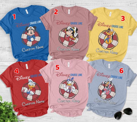 Disney Cruise 2025 Shirt, 2025 Disney Cruise Family Shirts, Adults Kids Disney Cruise, Minnie & Mickey Matching Family Disney Cruise