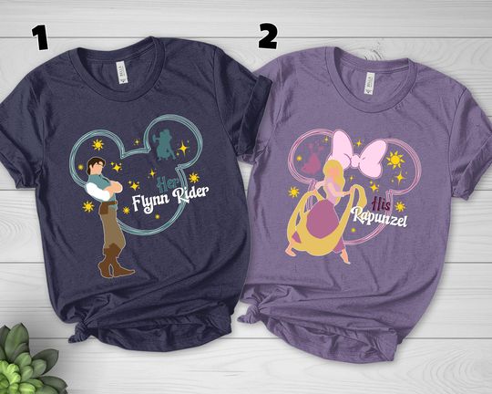 Tangled Couple Shirt, Rapunzel Shirt, My Lost Princess, My Best Day Ever