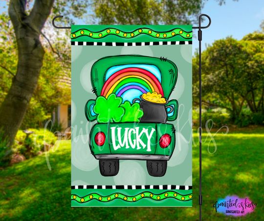 Garden Flag | St Patricks Day Garden Flag