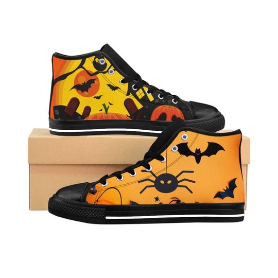 Halloween High-top Sneakers