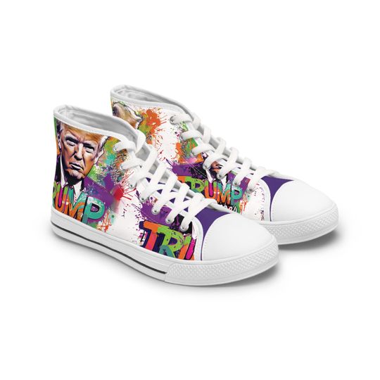 Discover Trump Cute High Top Sneakers