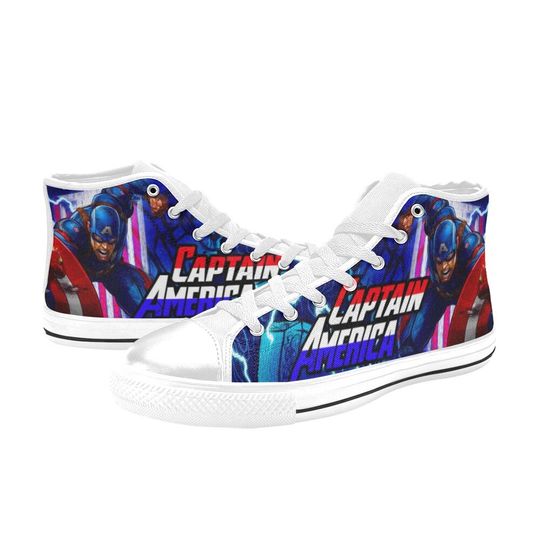 Captain America Hero High Top Sneakers