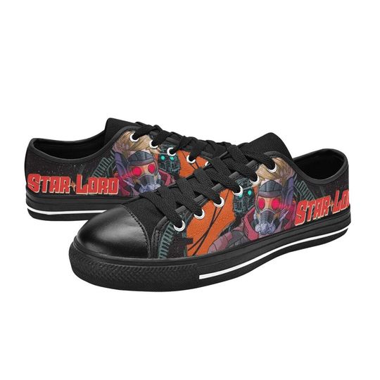 Star Lord Guardians of Galaxy Low Top Shoes Sneakers