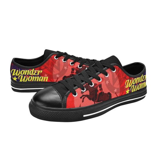 Wonder Woman Low Top Shoes