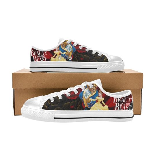 Beauty & The Beast Low Top Sneakers, Belle Low Top Sneakers