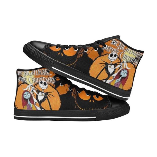 The Nightmare Before Christmas Halloween High Top Sneakers