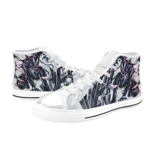 Venom High Top Canvas Shoes, Venom High Top Sneakers