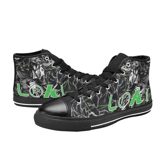 Loki High Top Canvas Shoes, Loki High Top Sneakers