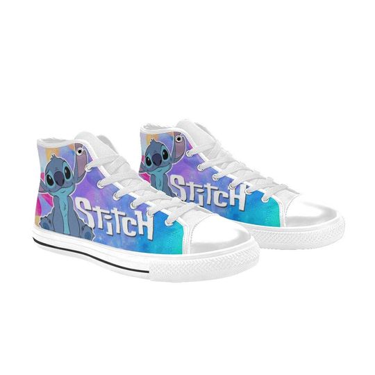 Stitch High Top Sneakers, Stitch And Lilo Sneakers